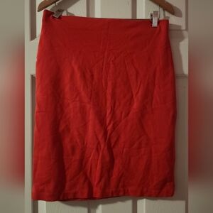 Elegant Red Pencil Skirt for Women